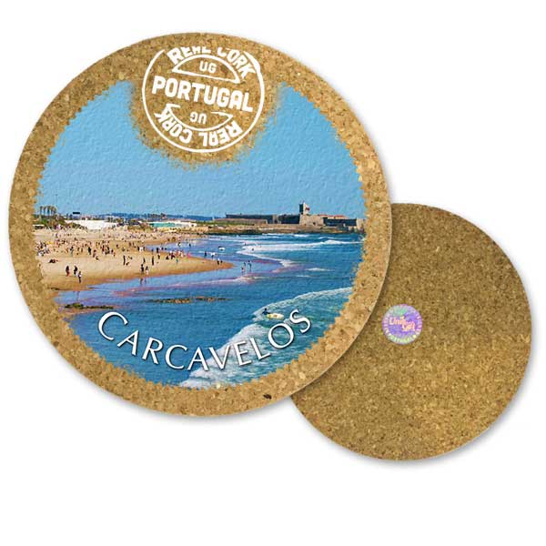 19cm cork round base