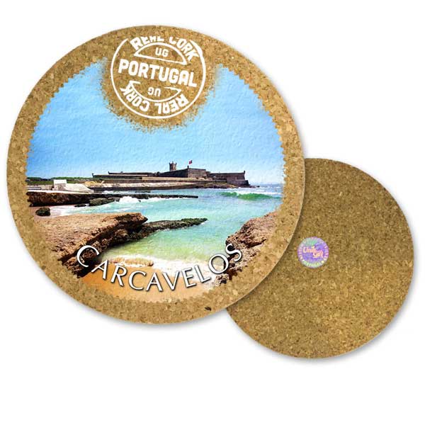 19cm cork round base