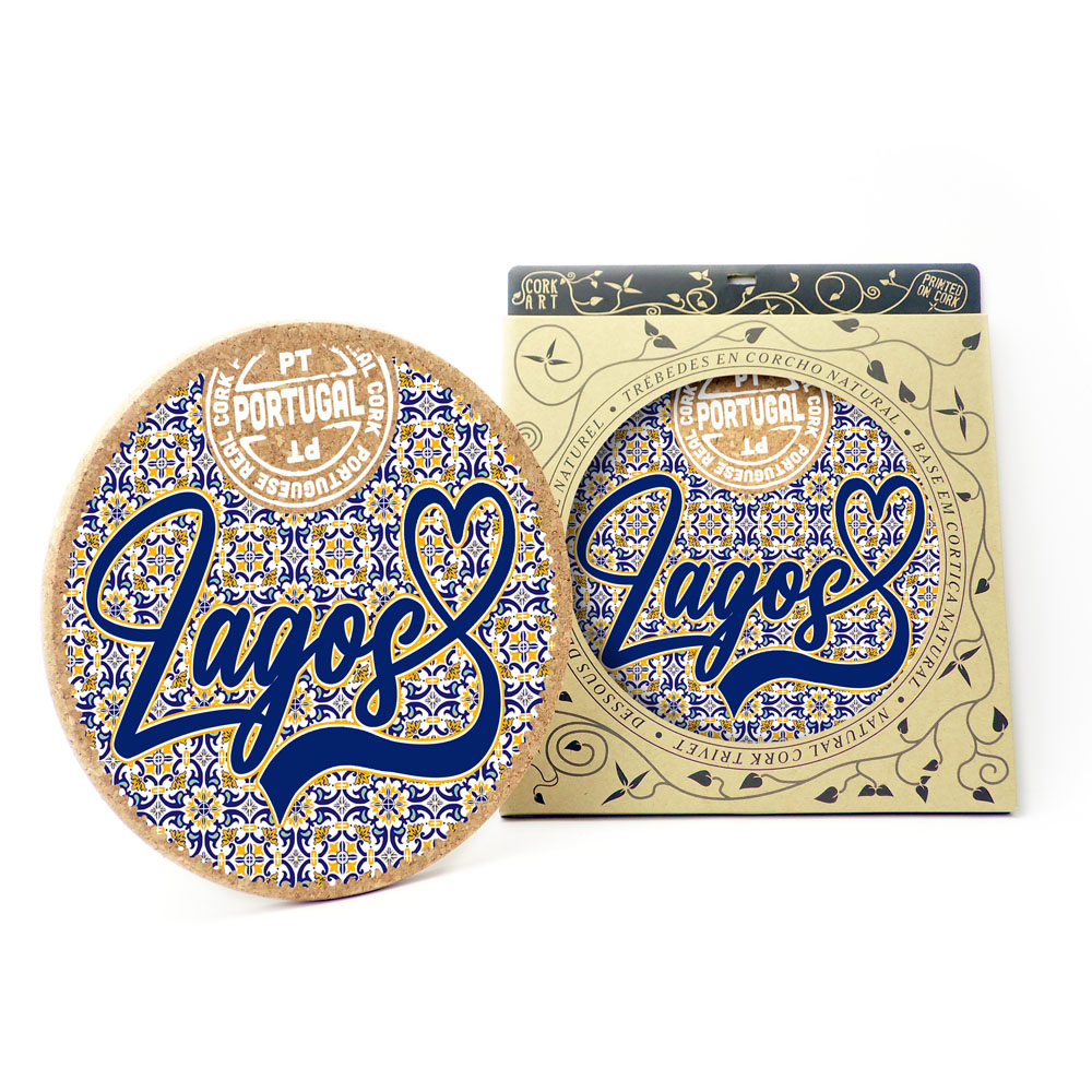 19cm cork round base