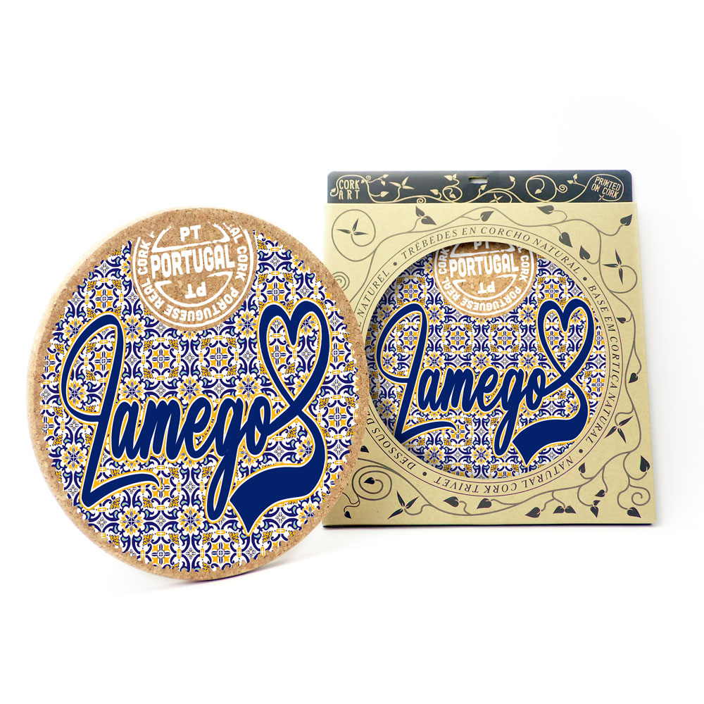 19cm cork round base