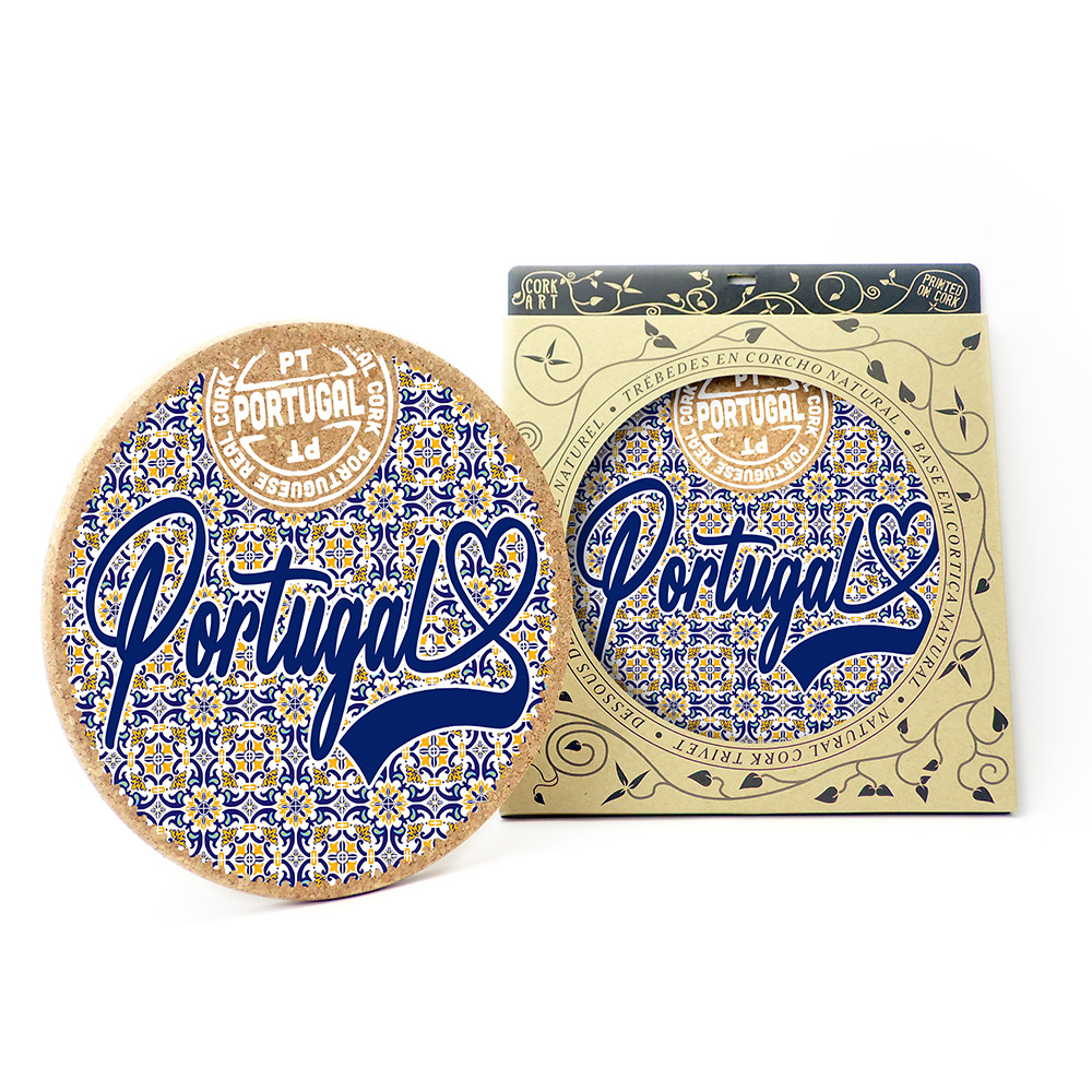 19cm cork round base