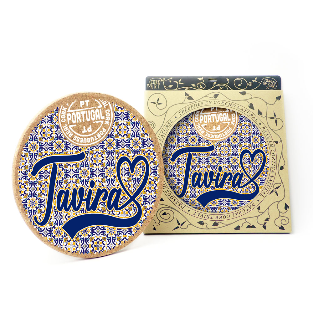 19cm cork round base