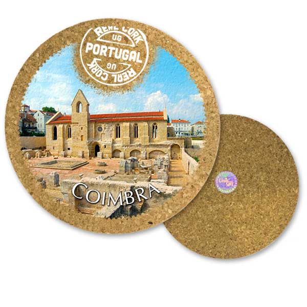 19cm cork round base