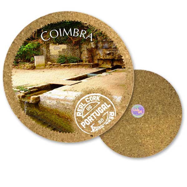 19cm cork round base