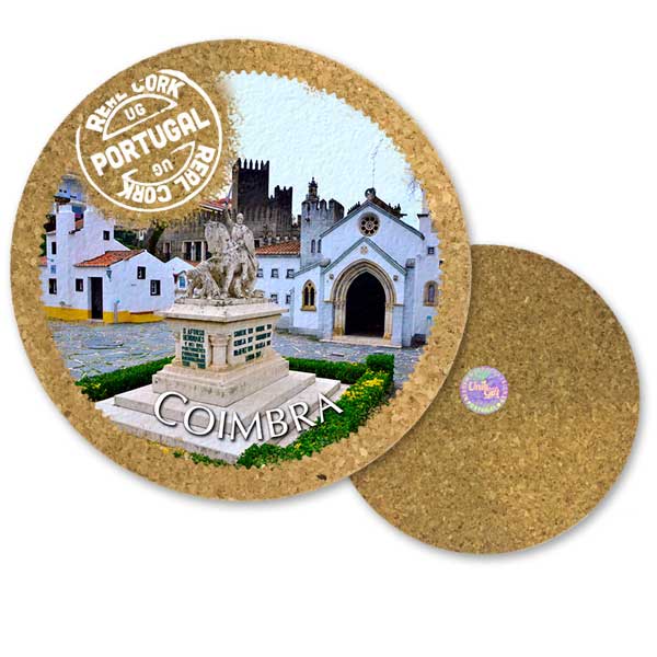 19cm cork round base