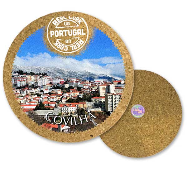 19cm cork round base