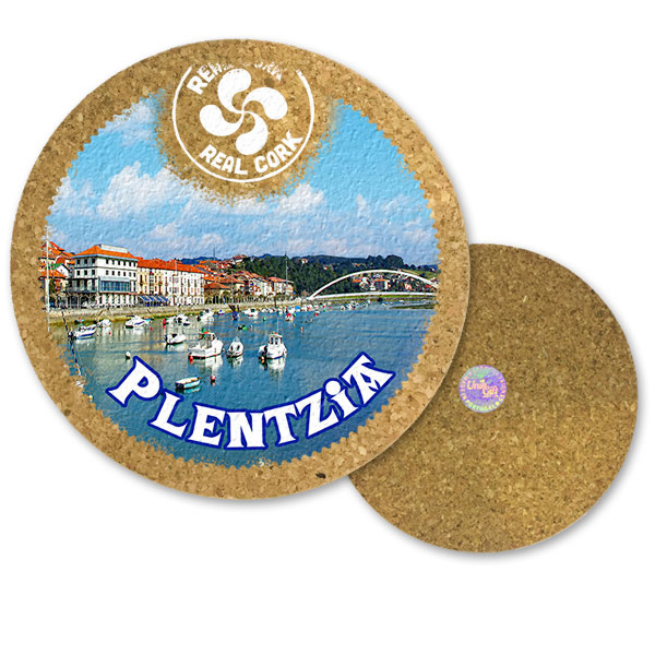 19cm cork round base