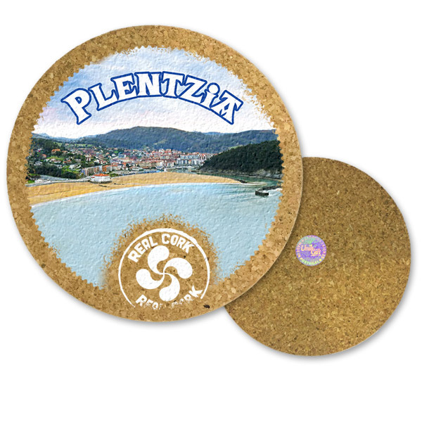 19cm cork round base