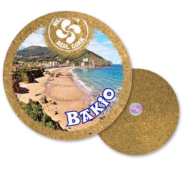 19cm cork round base