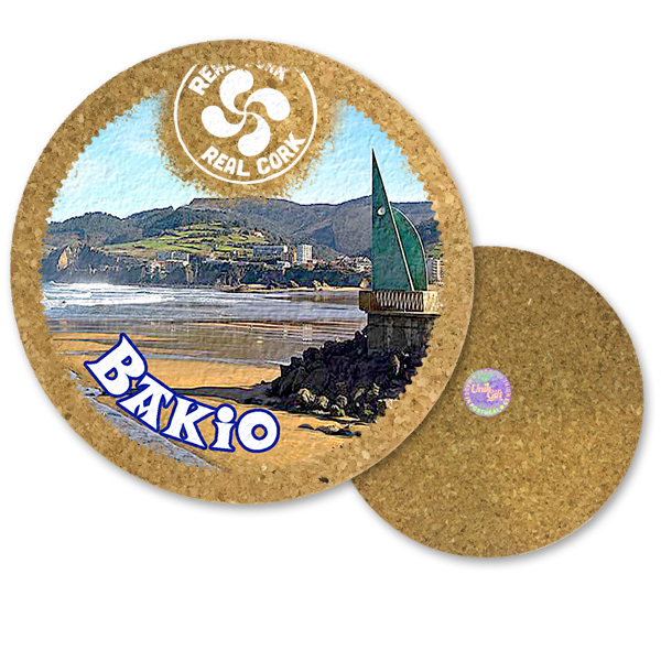 19cm cork round base