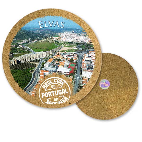 19cm cork round base