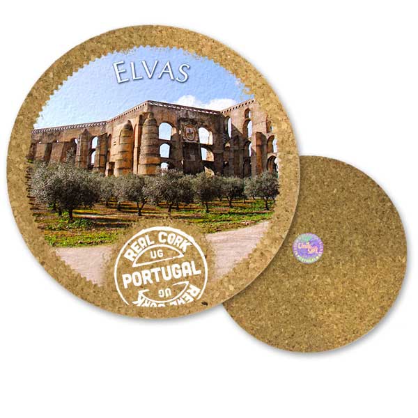 19cm cork round base