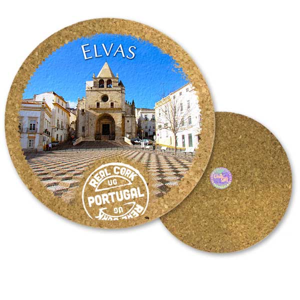 19cm cork round base