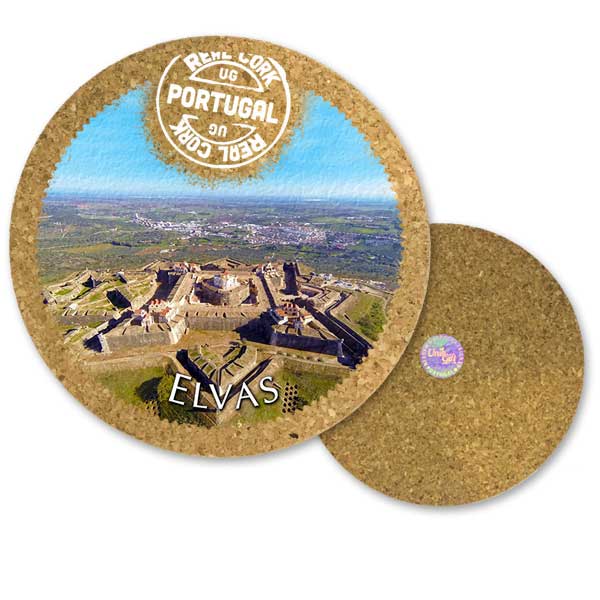 19cm cork round base