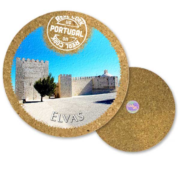 19cm cork round base