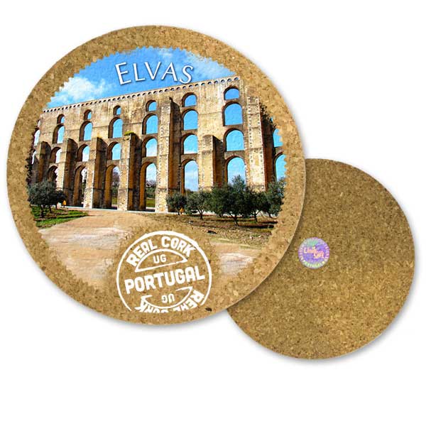 19cm cork round base