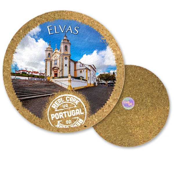 19cm cork round base