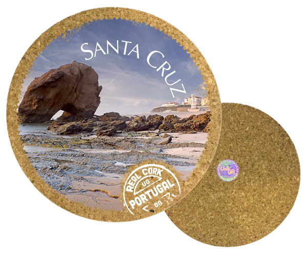 19cm cork round base