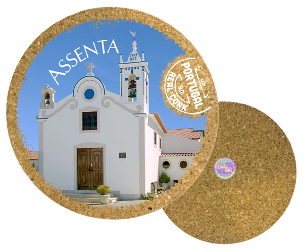 19cm cork round base