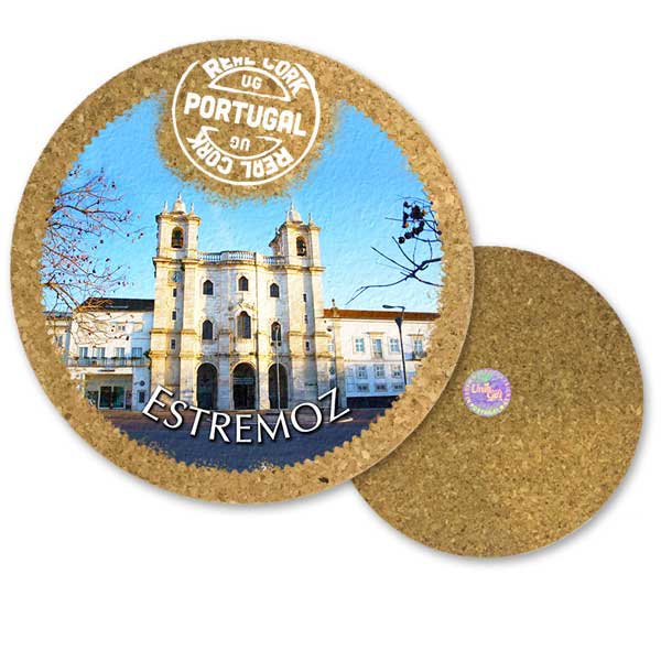 19cm cork round base