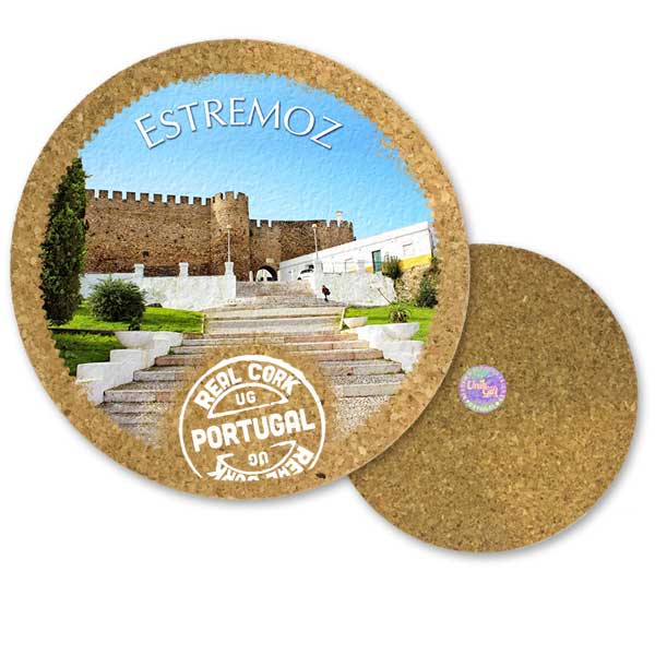 19cm cork round base