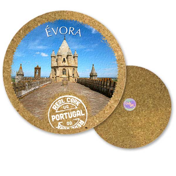 19cm cork round base