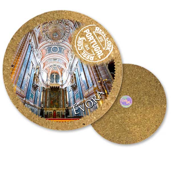 19cm cork round base