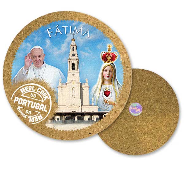 19cm cork round base