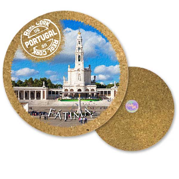 19cm cork round base