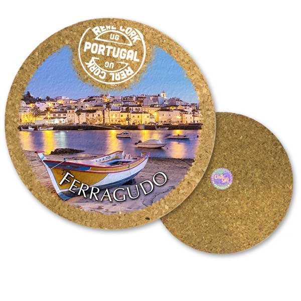 19cm cork round base