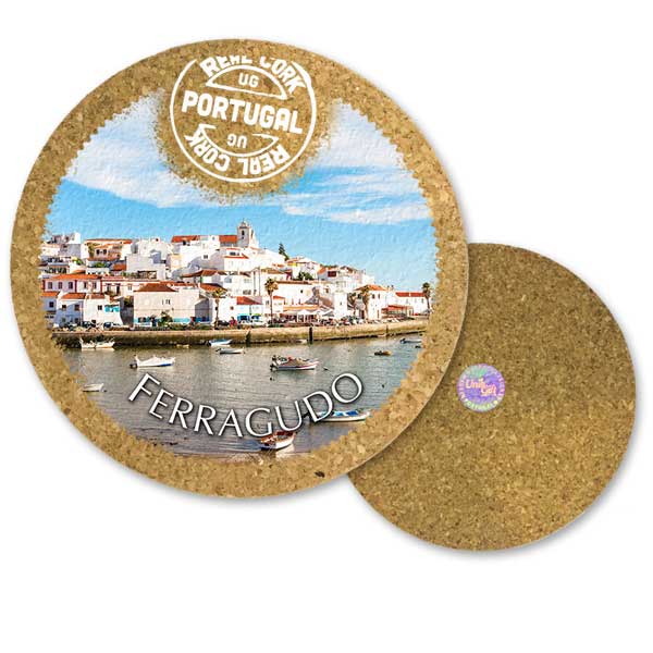 19cm cork round base