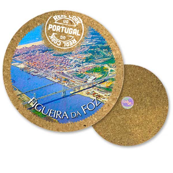 19cm cork round base