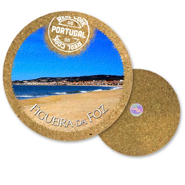 19cm cork round base