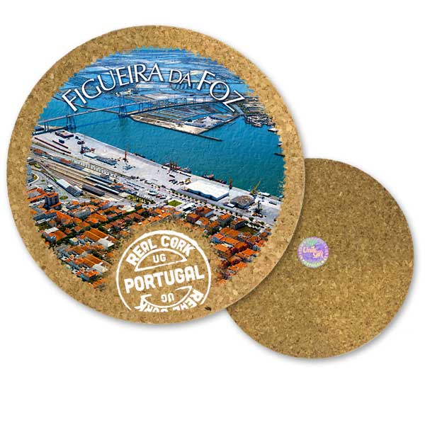 19cm cork round base