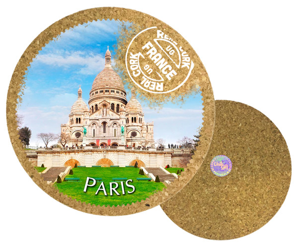 19cm cork round base