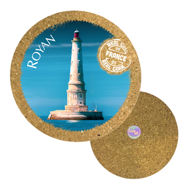 Round cork bases 195mmx10mm