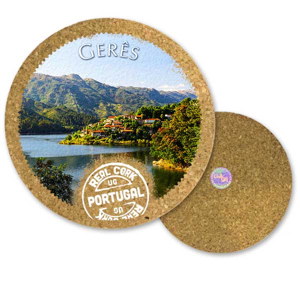 19cm cork round base