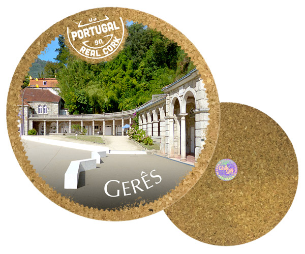 19cm cork round base