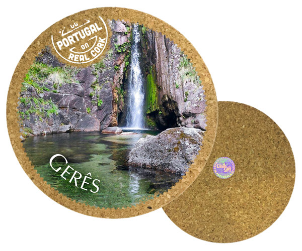 19cm cork round base