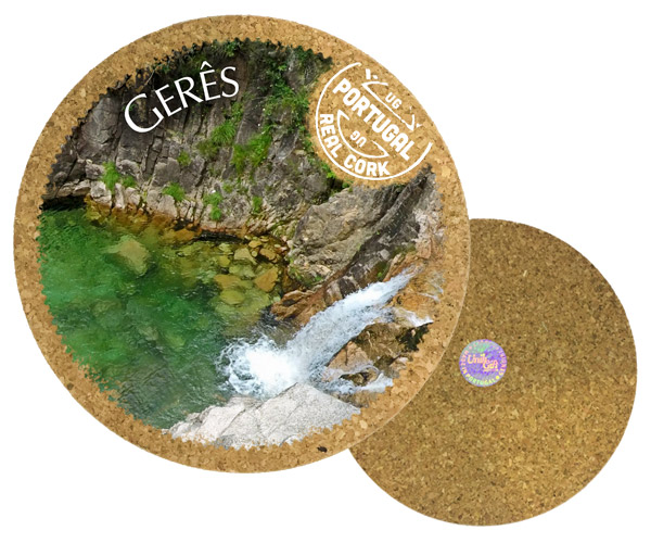 19cm cork round base