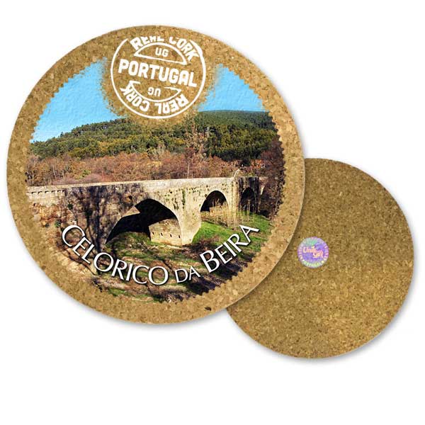 19cm cork round base