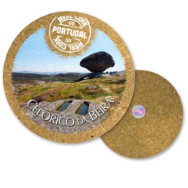 19cm cork round base