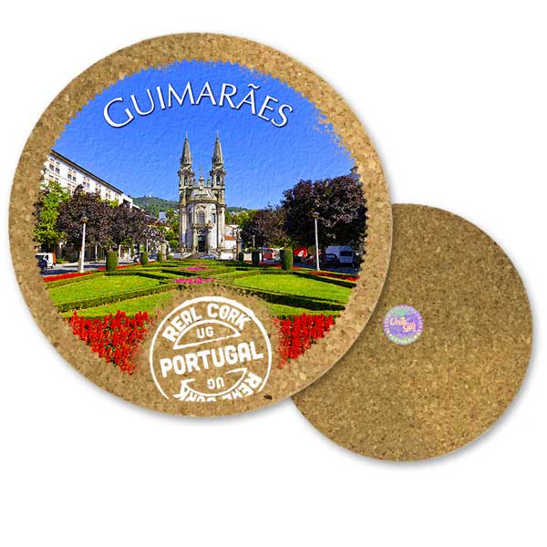 19cm cork round base