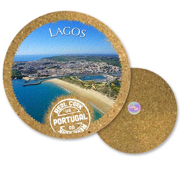 Round cork bases 195mmx10mm