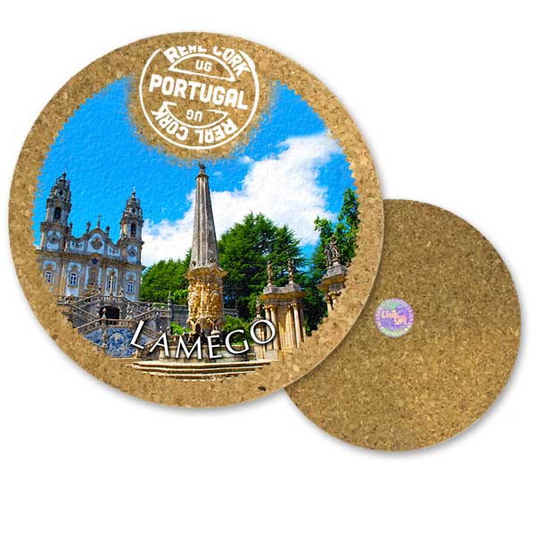 19cm cork round base