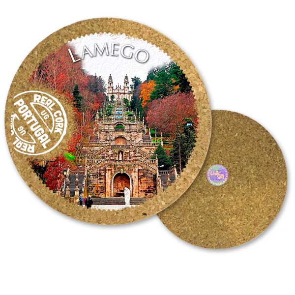 19cm cork round base