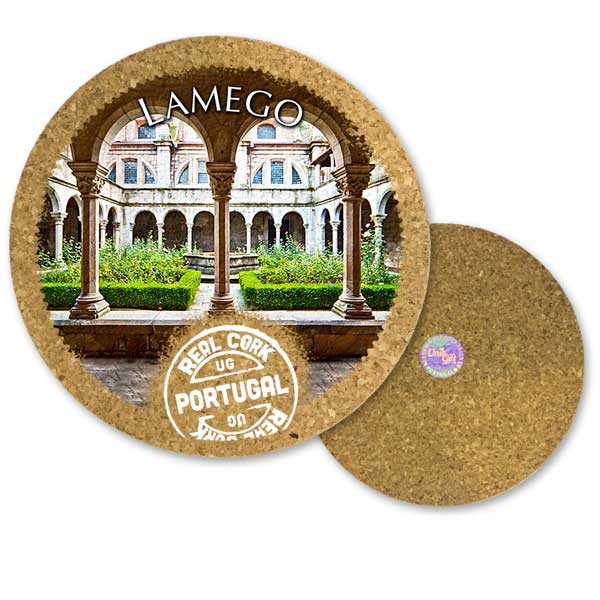 19cm cork round base