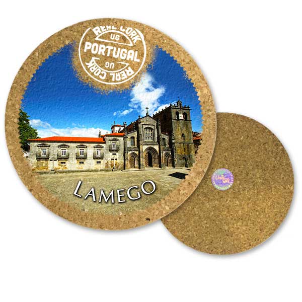 19cm cork round base