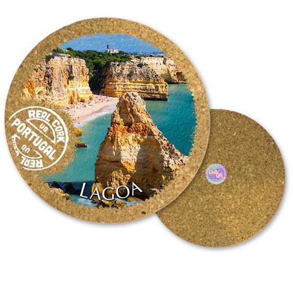 19cm cork round base