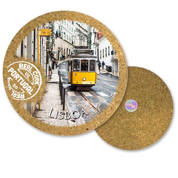 19cm cork round base